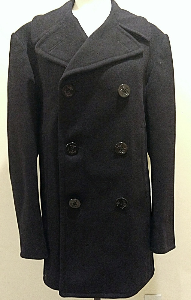 Kersey wool Navy pea coat